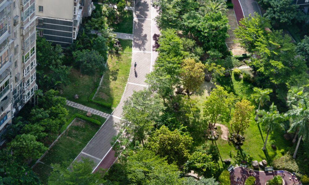 Landscaping,Outside,The,Apartment,Building